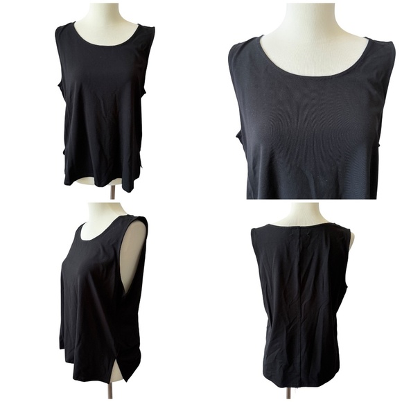 HABITAT 2 PIECE TANK CARDIGAN SET LAYERED OFFICE CASUAL LIGHTWEIGHT STRETCHY M - Picture 3 of 11